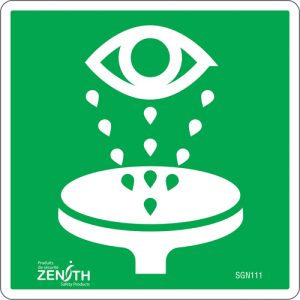 Eye Wash CSA Safety Sign