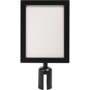 Sign Frame for Crowd Control Post