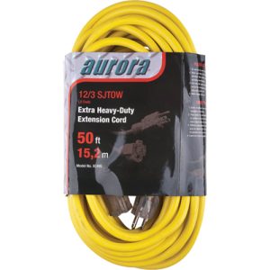 Outdoor Vinyl Extension Cord with Light Indicator
