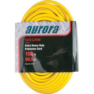 Outdoor Vinyl Extension Cord with Light Indicator