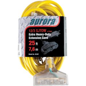 Outdoor Vinyl Extension Cord with Light Indicator