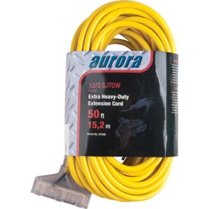 Outdoor Vinyl Extension Cord with Light Indicator