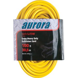 Outdoor Vinyl Extension Cord with Light Indicator